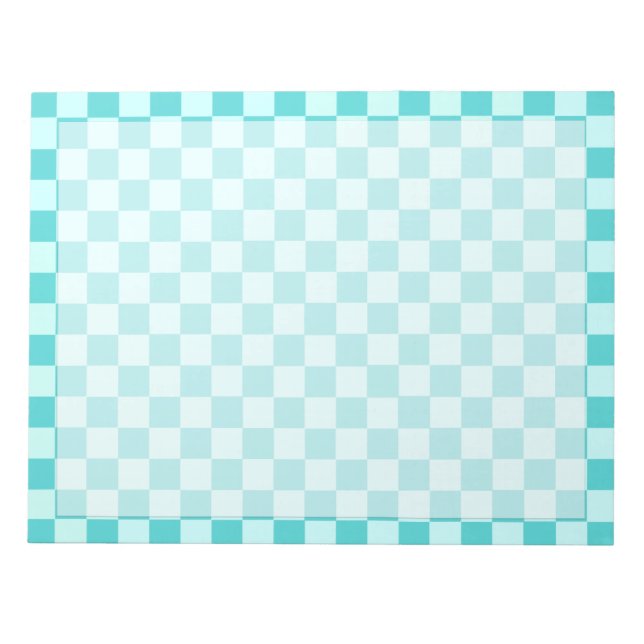 Bloc De Notas Blue Combination Classic Checkerboard de STaylor (Frente)