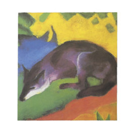 Bloc De Notas Blue Fox (de Franz Marc)