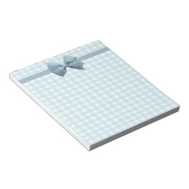 Bloc De Notas Blue Gingham 3