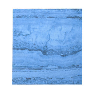 Bloc De Notas Blue Granite pattern, blue marble, blue stone