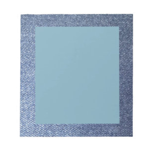Bloc De Notas Blue Jean Notepad
