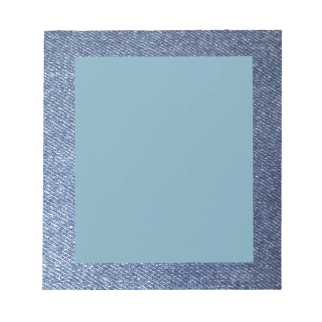 Bloc De Notas Blue Jean Notepad (Frente)