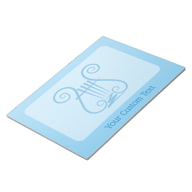 Bloc De Notas Blue Lyre (Lado Derecho)