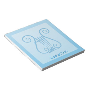 Bloc De Notas Blue Lyre