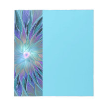 Blue Purple Flower Dream Abstract Fractal Art