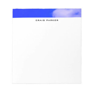 Bloc De Notas Blue Sky Professional Simple Minimalista