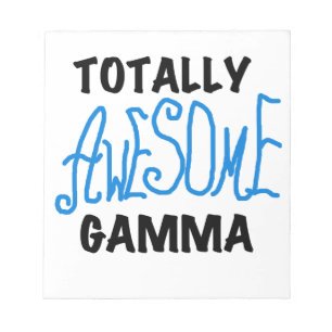 Bloc De Notas Blue Totalmente Awesome Gamma Gifts