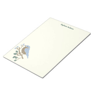 Bloc De Notas Bluebird y Blueberries personalizados