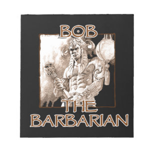 Bloc De Notas Bob, el bárbaro