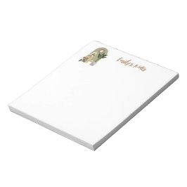Bloc De Notas Boho Coffee Plant Lover Notepad