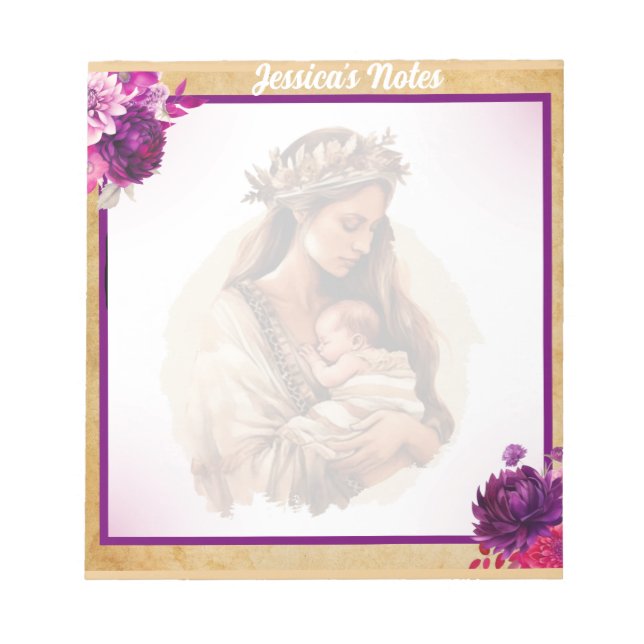 Bloc De Notas Boho Purple (Frente)