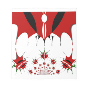 Bloc De Notas Bonita bandera de Kenia.