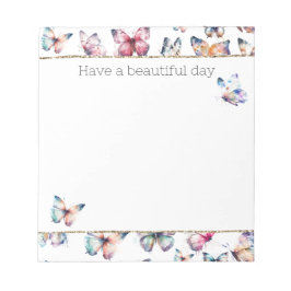Bloc De Notas Bonito Butterflies