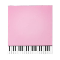 Bonito de teclado de piano rosa 5.5x6 música