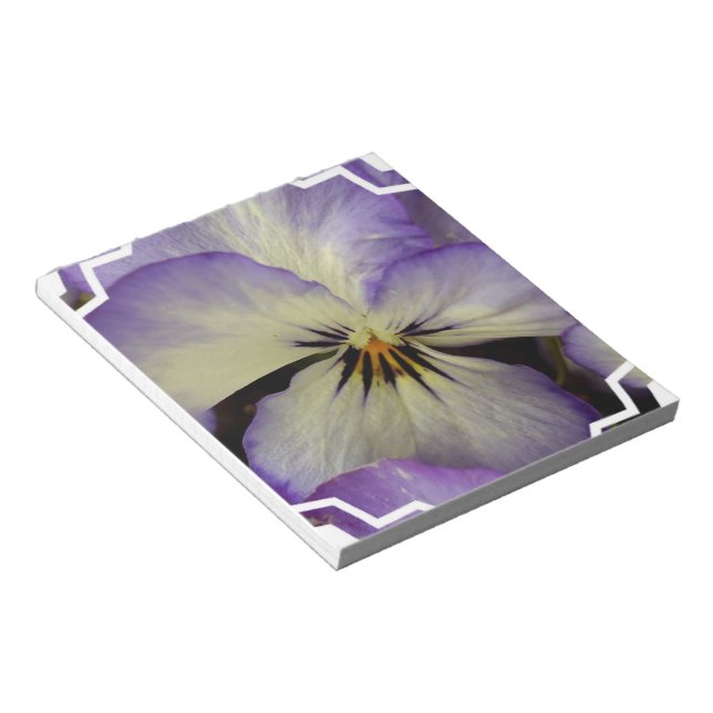 Bloc De Notas Bonito Pansy Notepad (Lado Derecho)