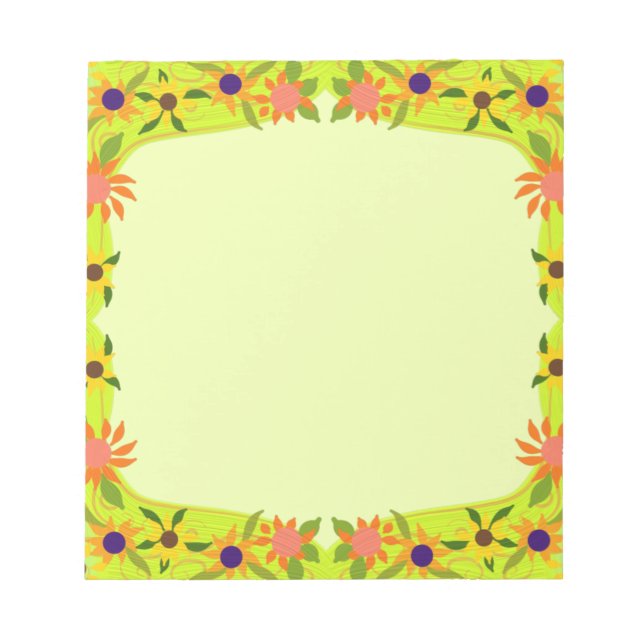 Bloc De Notas Bonito Petite Flowers You Personalizar (Frente)