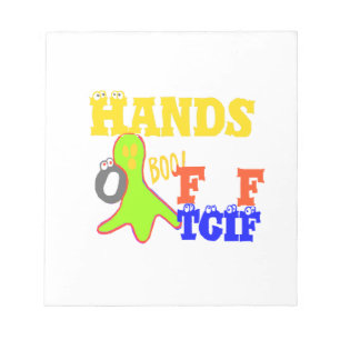 Bloc De Notas ¡Boo de oro! Girly TGIF Gracias A Dios Su Viernes 
