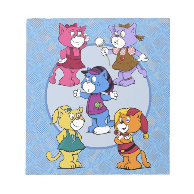 Bloc De Notas Boomi Cats (Frente)