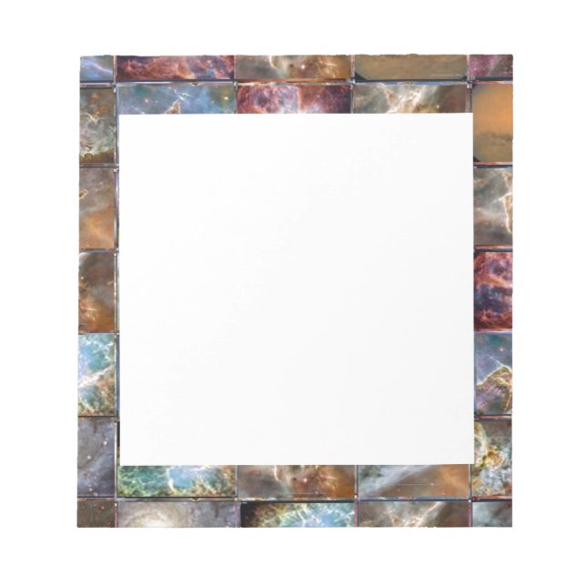 Bloc De Notas Borde artístico - Añadir el texto o la imagen (Frente)