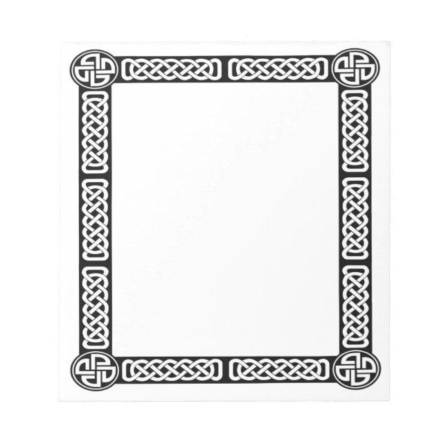 Bloc De Notas Borde Celta (Frente)