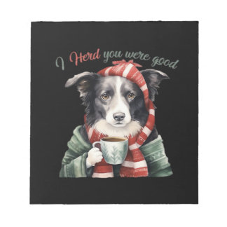 Bloc De Notas Border collie Christmas Jumper Essential T-Shirt