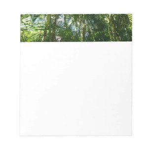 Bloc De Notas Bosque de palmeras Naturaleza tropical