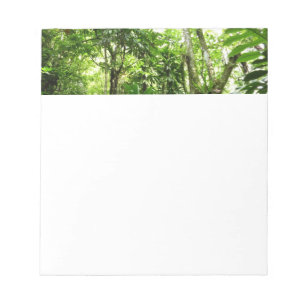 Bloc De Notas Bosque lluvioso dominicano I Naturaleza tropical v
