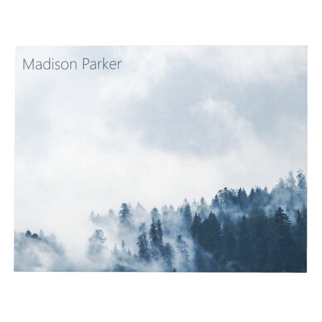 Bloc De Notas Bosque Misty (Frente)