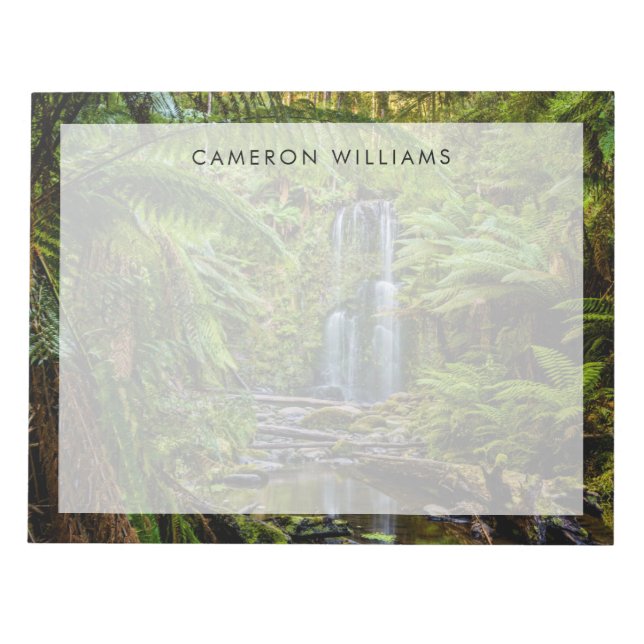 Bloc De Notas Bosques | Beauchamp Falls Australia (Frente)