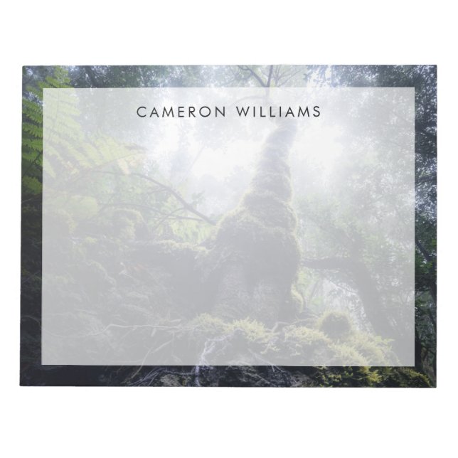 Bloc De Notas Bosques | Parque rural de Anaga Islas Canarias (Frente)