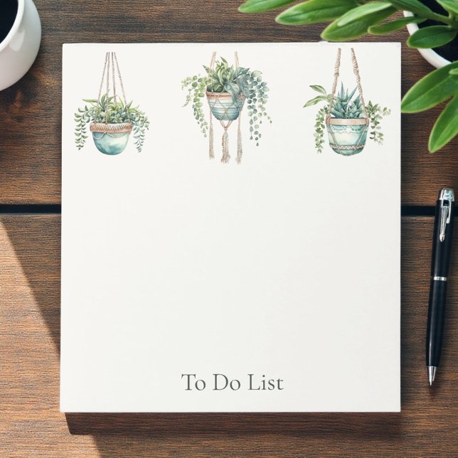 Bloc De Notas Botanical To Do List (Subido por el creador)