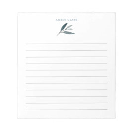 Bloc De Notas Botánicos de pizarra | Llenado