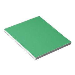 Bloc De Notas Botón personalizado esmeralda verde