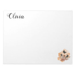 Bloc De Notas Bouquet floral blooming garden