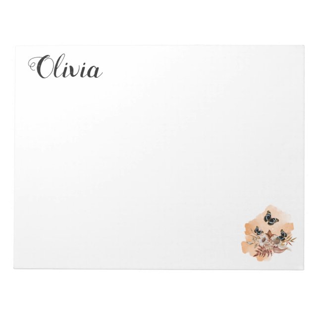 Bloc De Notas Bouquet floral blooming garden (Frente)