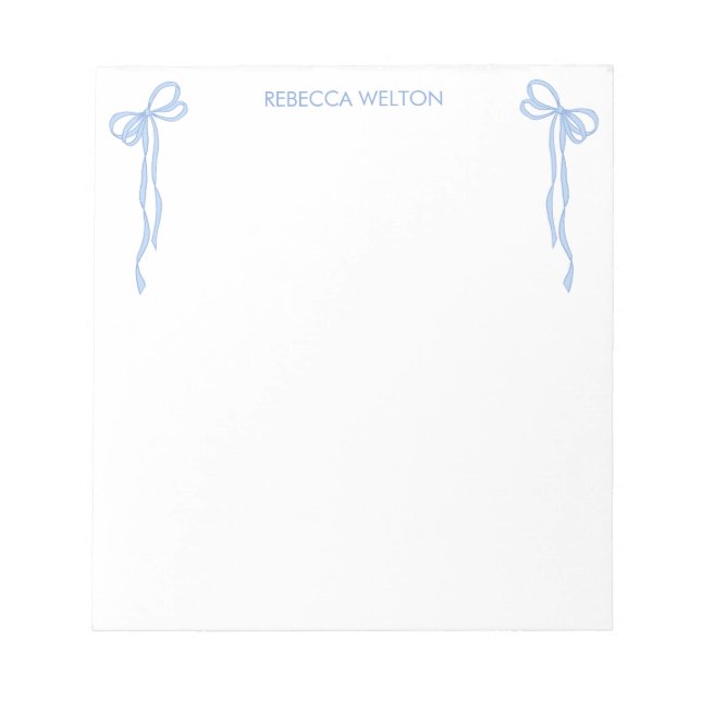 Bloc De Notas Bow Note Pad (Frente)