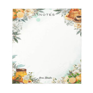 Bloc De Notas Breakfast in Bed Blank Notepad