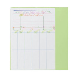 Bloc De Notas Bridge Tally Pad