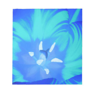 Bloc De Notas Bright Blue Tulip Notepad
