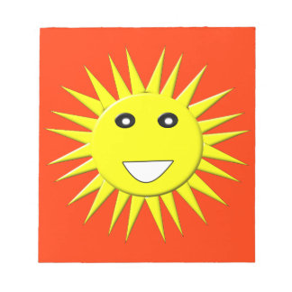 Bloc De Notas Bright Sunshine Notepad