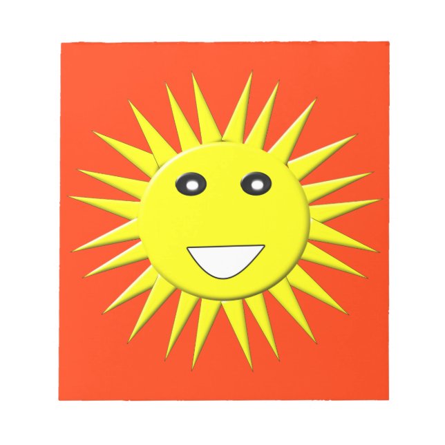 Bloc De Notas Bright Sunshine Notepad (Frente)