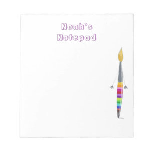 Bloc De Notas Brillante Y Colorido Con Polly El Pi