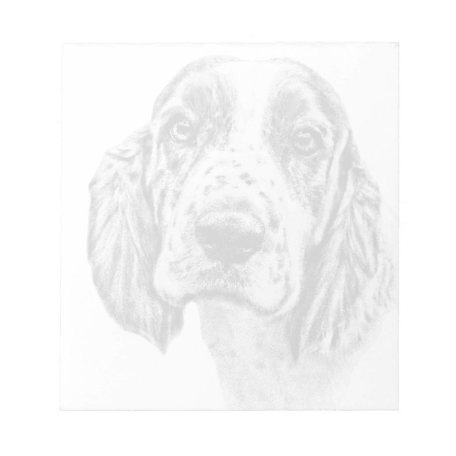 Bloc De Notas BRITTANY SPANIEL Notepad (Frente)