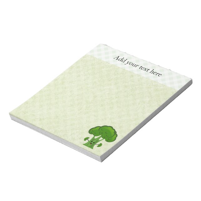 Bloc De Notas Brócoli Verde (Lado Izquierdo)