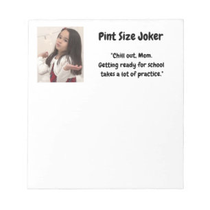 Bloc De Notas Bromista de tamaño de pinta: práctica escolar