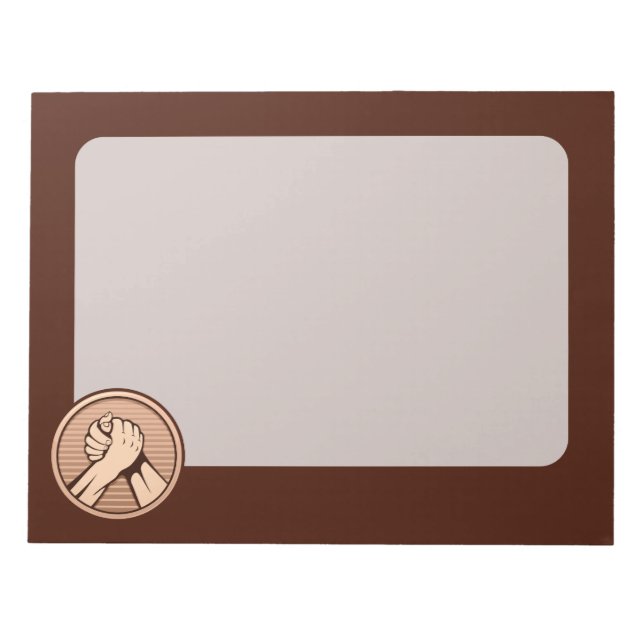 Bloc De Notas Bronce en lucha armada (Frente)