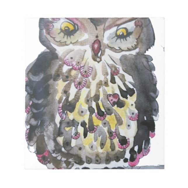 Bloc De Notas Brownly Woot Owl (Frente)