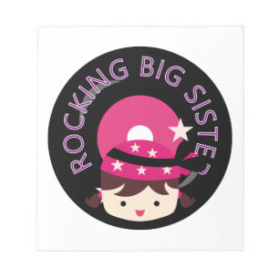 Bloc De Notas Brunette Rocking Big Sister