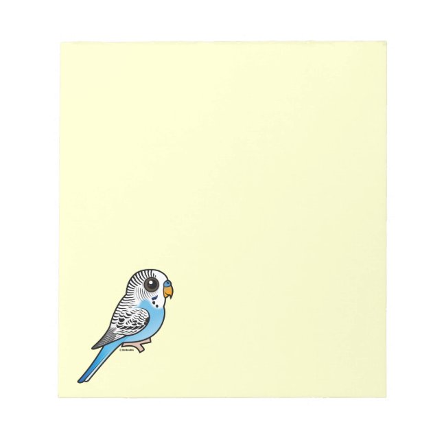 Bloc De Notas Buda azul Birdorable (Frente)
