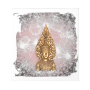 Bloc De Notas buddha dorada